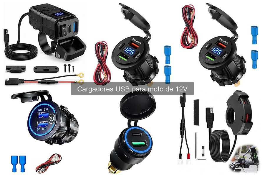 Cargadores USB de moto con voltaje variable: ¿son más efectivos?