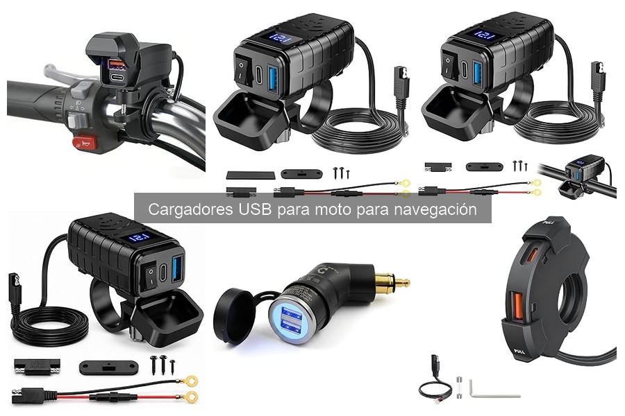Cargadores USB para moto: compatibilidad con dispositivos populares