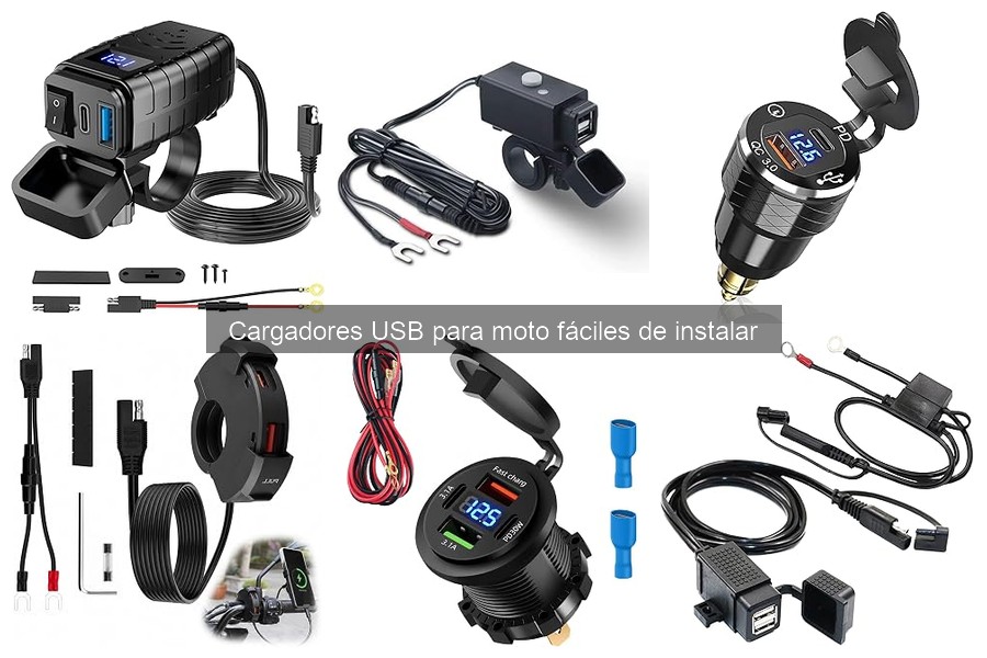 Cargadores USB para moto: ¿Son seguros de usar?