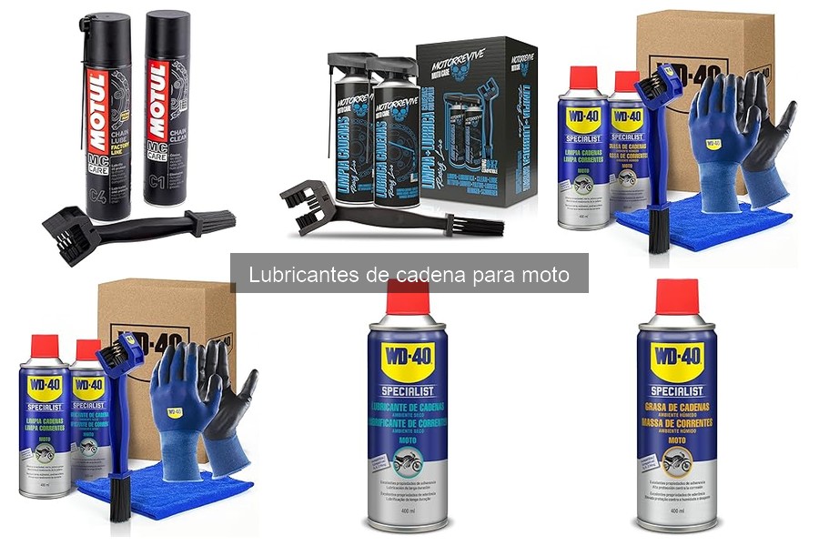 Cómo aplicar lubricante de cadena para moto correctamente