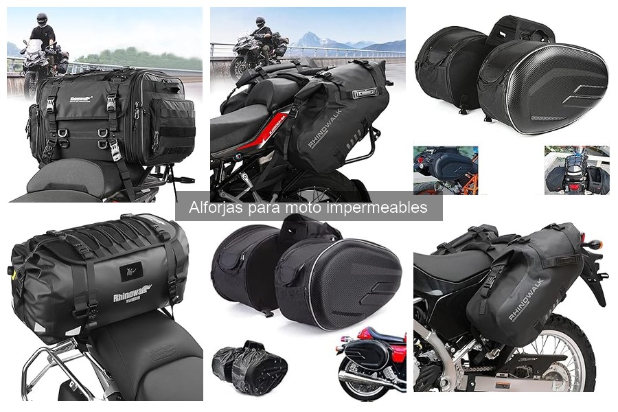 Cómo Asegurar Alforjas Impermeables en tu Moto Eficazmente