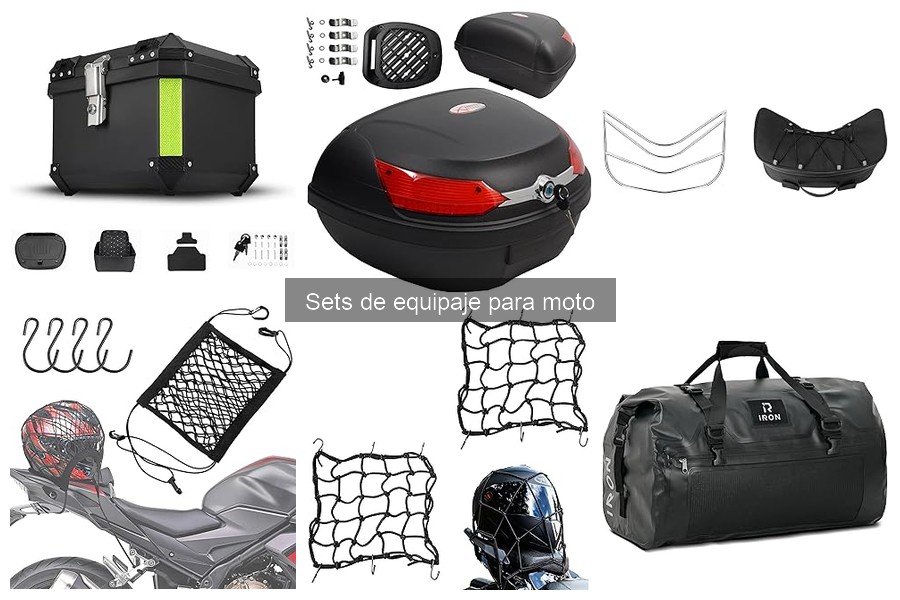 Cómo cargar adecuadamente un set de equipaje para moto