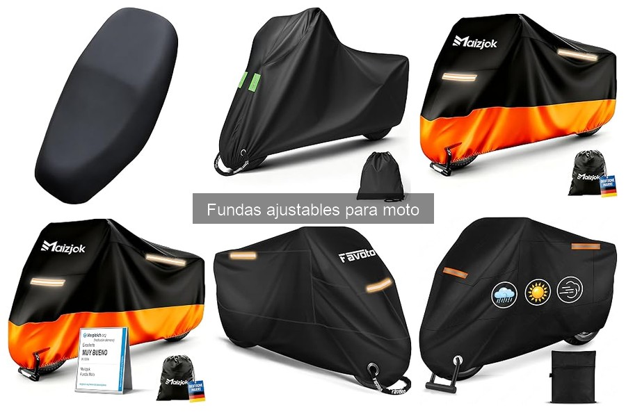 Cómo cuidar y mantener tu funda ajustable para moto