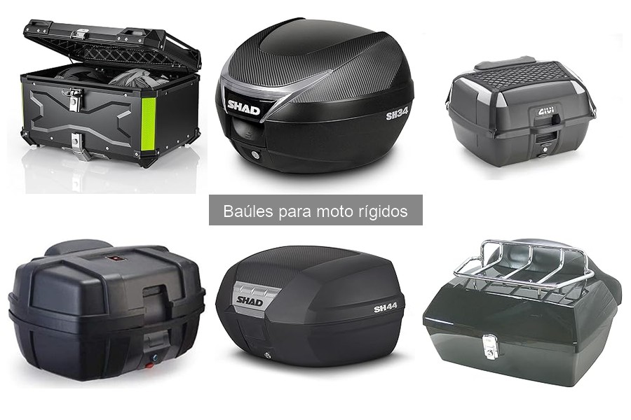 Cómo elegir el baúl rígido adecuado para tu moto