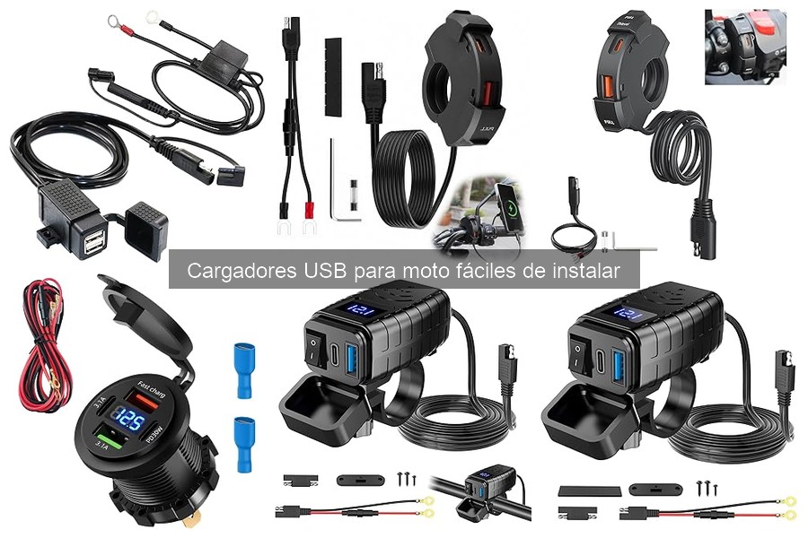 Cómo elegir el cargador USB ideal para tu moto