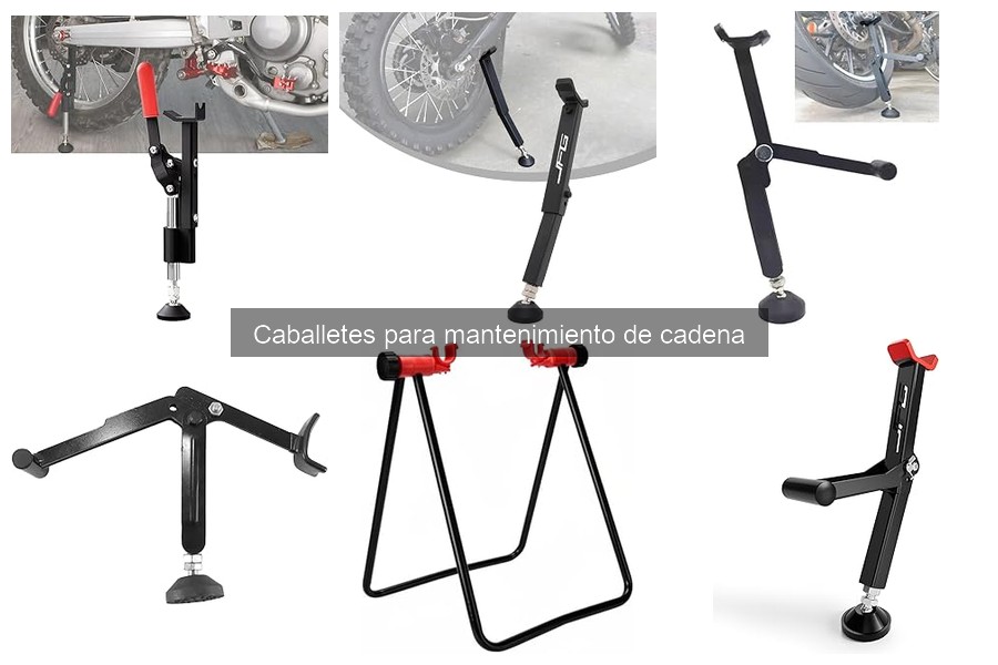Cómo elegir el mejor caballete para mantenimiento de cadena