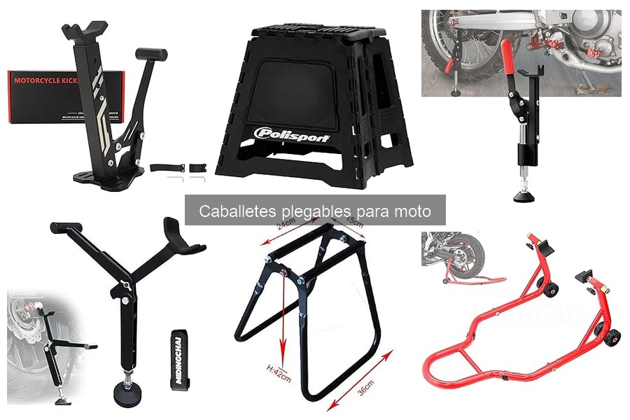 Cómo elegir el mejor caballete plegable para tu moto