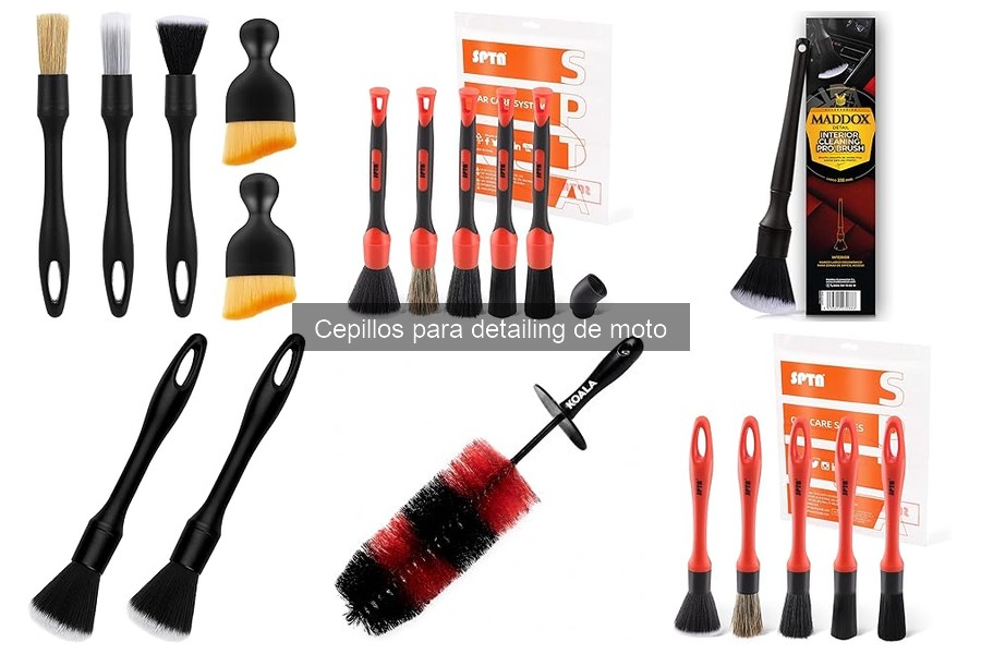 Cómo elegir el mejor cepillo para detailing de moto