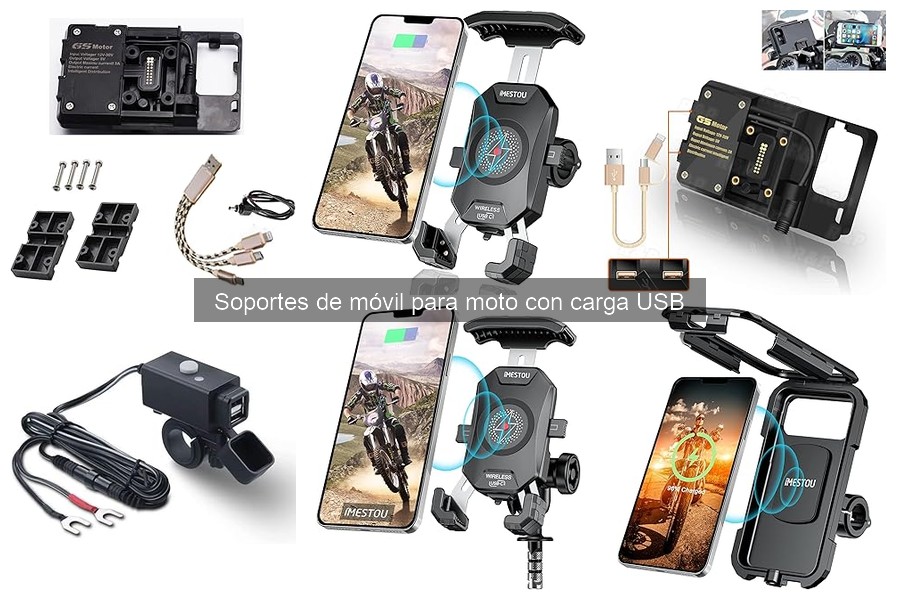 Cómo elegir el mejor soporte de móvil para moto con USB