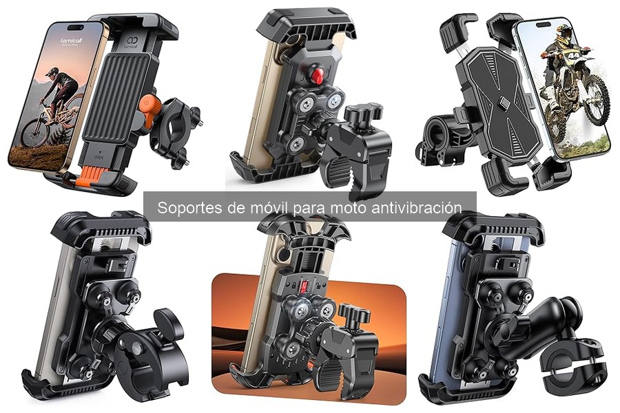 Cómo elegir el mejor soporte móvil antivibración para moto
