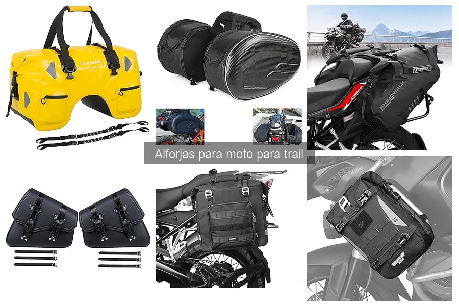 Cómo elegir el tamaño ideal de alforjas para moto trail