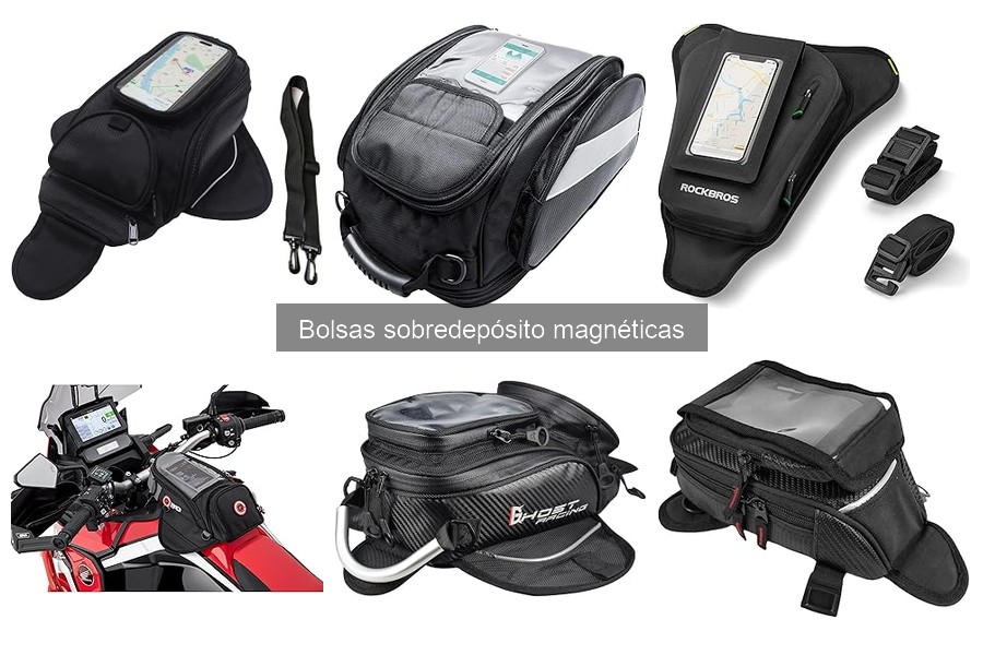 Cómo elegir la bolsa sobredepósito magnética ideal para tu moto