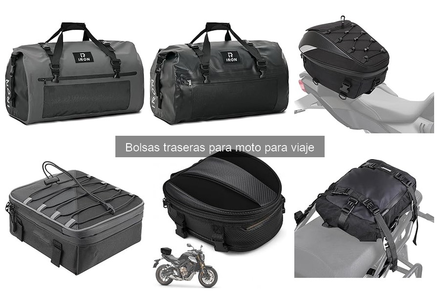 Cómo Elegir la Capacidad de una Bolsa Trasera para Moto