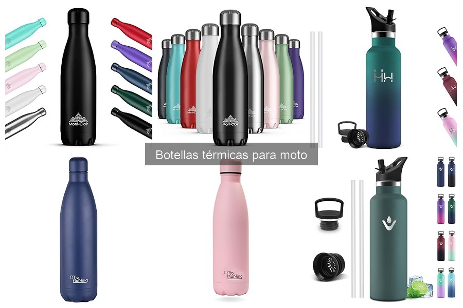 Cómo elegir la capacidad ideal de una botella térmica para moto
