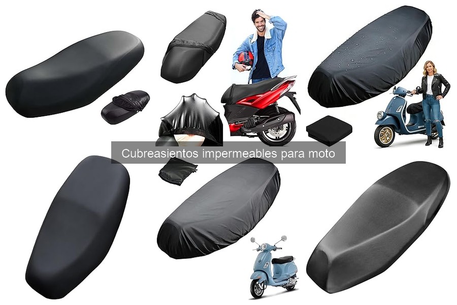 Cómo elegir un cubreasientos impermeable para moto