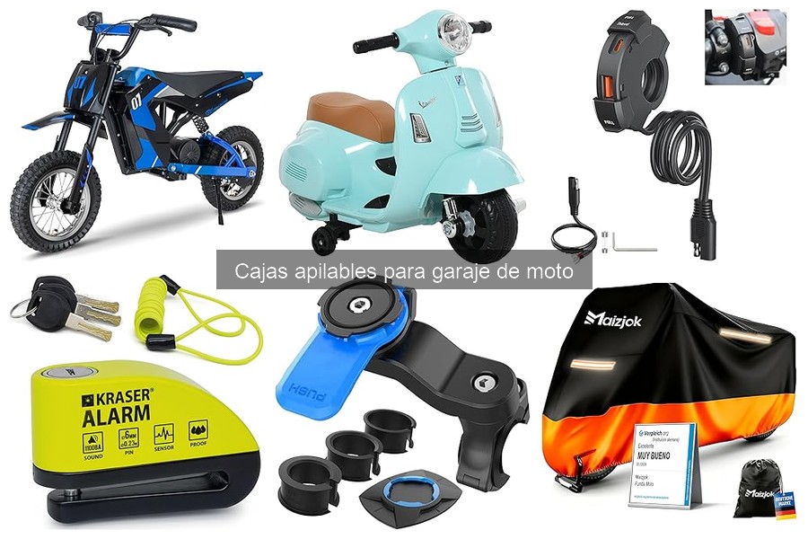 Cómo Instalar Cajas Apilables para Garaje de Motos
