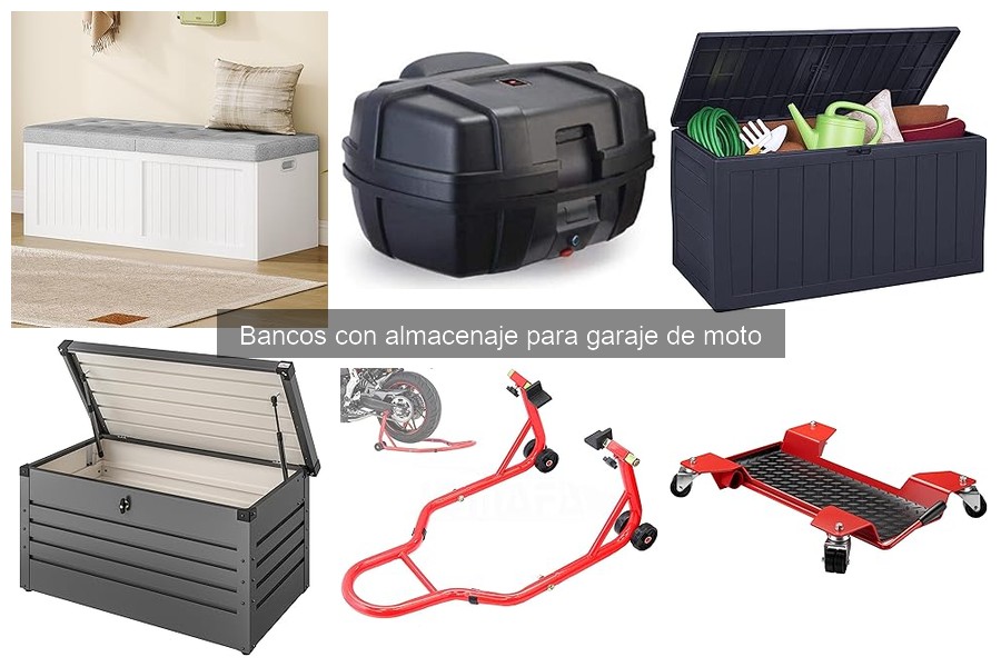 Cómo instalar un banco de almacenaje para tu garaje de moto