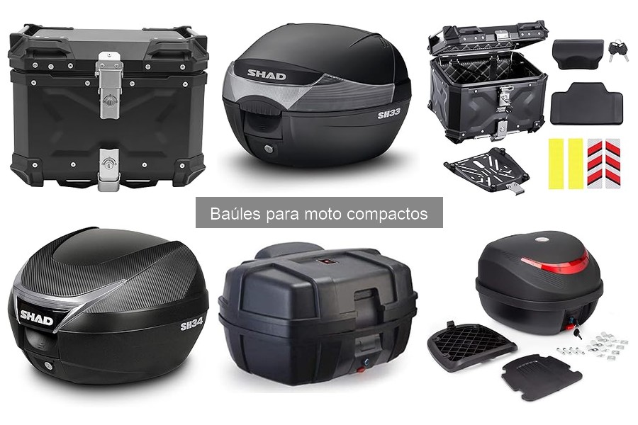 Cómo instalar un baúl compacto para moto fácilmente