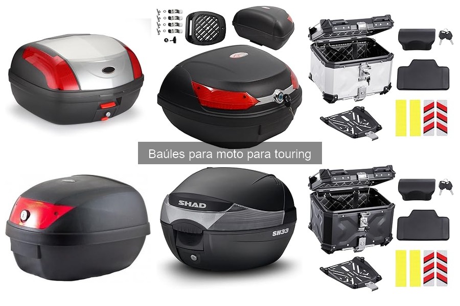 Cómo instalar un baúl en tu moto touring fácilmente