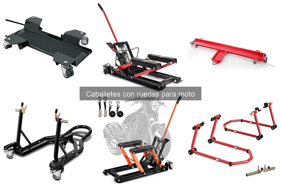 Cómo instalar un caballete con ruedas para moto fácilmente