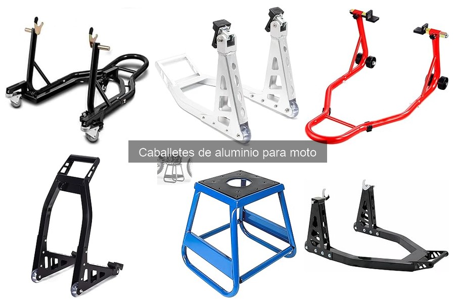 Cómo instalar un caballete de aluminio para moto fácilmente
