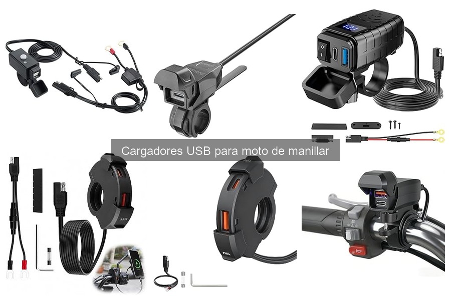 Cómo instalar un cargador USB en el manillar de tu moto