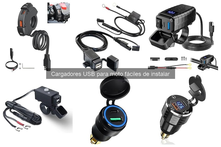 Cómo instalar un cargador USB en tu moto fácilmente