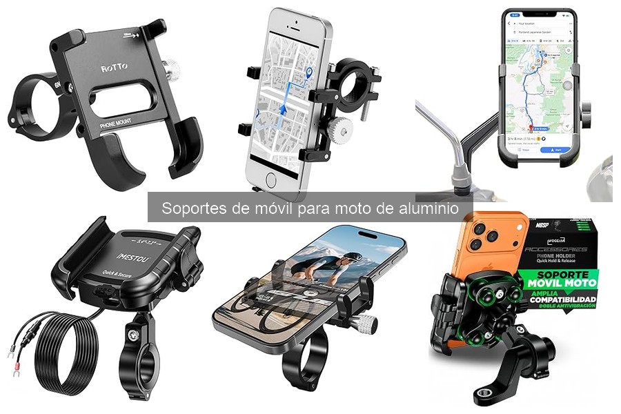 Cómo instalar un soporte de móvil de aluminio en tu moto