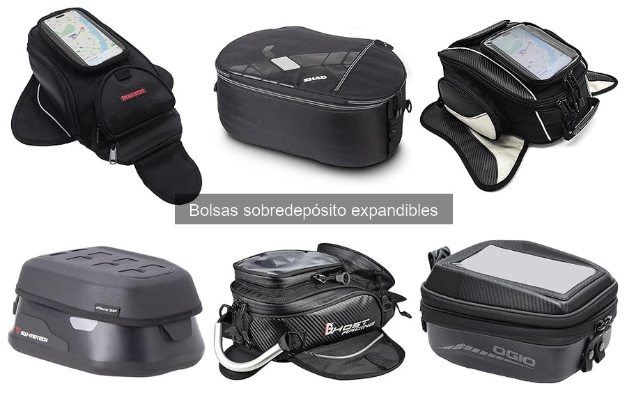 Cómo instalar una bolsa sobredepósito expandible en tu moto