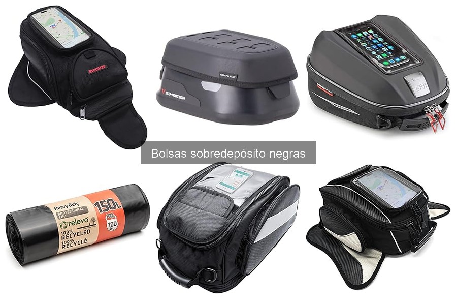 Cómo instalar una bolsa sobredepósito negra en tu moto