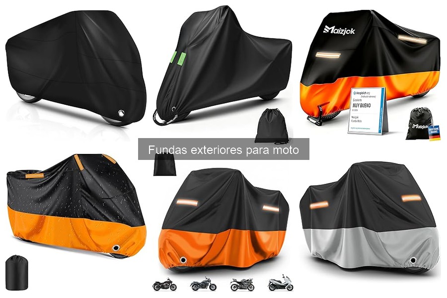 Cómo instalar una funda exterior para moto fácilmente