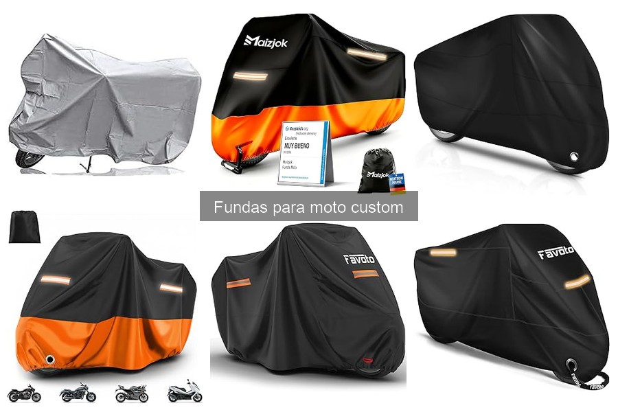 Cómo instalar una funda para moto custom fácilmente