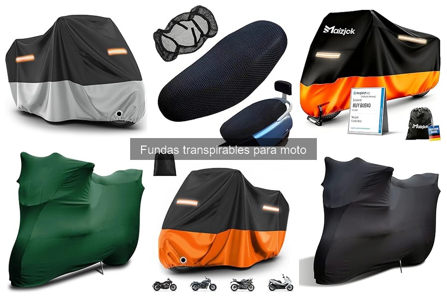 Cómo instalar una funda transpirable para moto fácilmente
