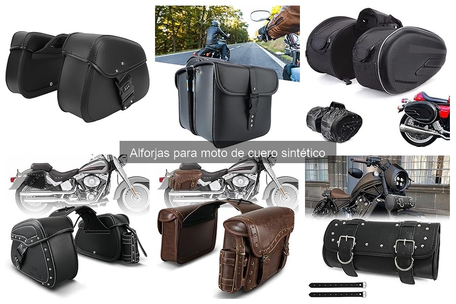 Cómo limpiar y mantener alforjas de cuero sintético