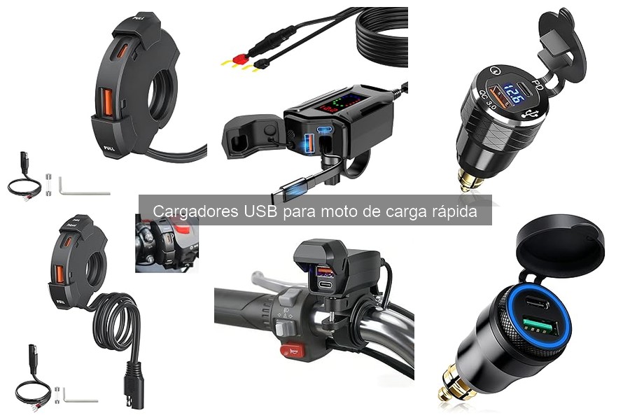 Cómo limpiar y mantener los cargadores USB de moto