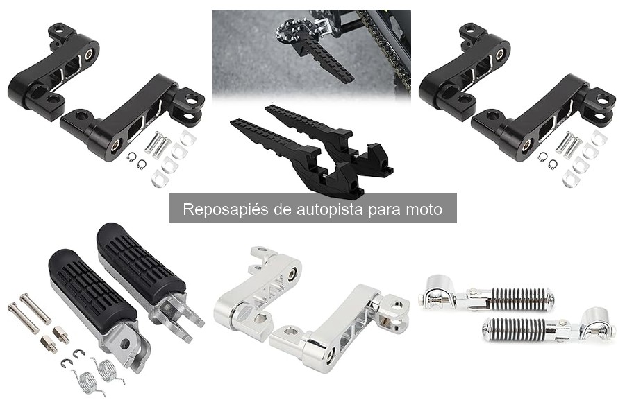 Cómo mantener los reposapiés de autopista para moto