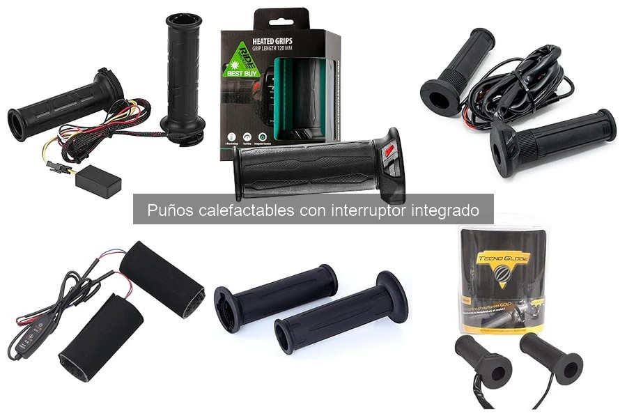 Cómo mantener puños calefactables con interruptor integrado