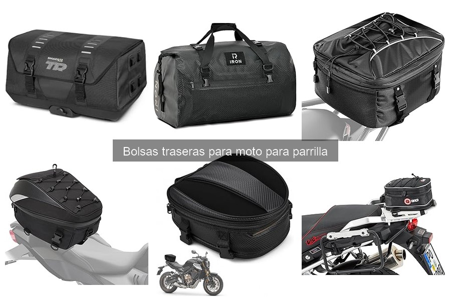 Cómo mantener tu bolsa trasera de moto en buen estado