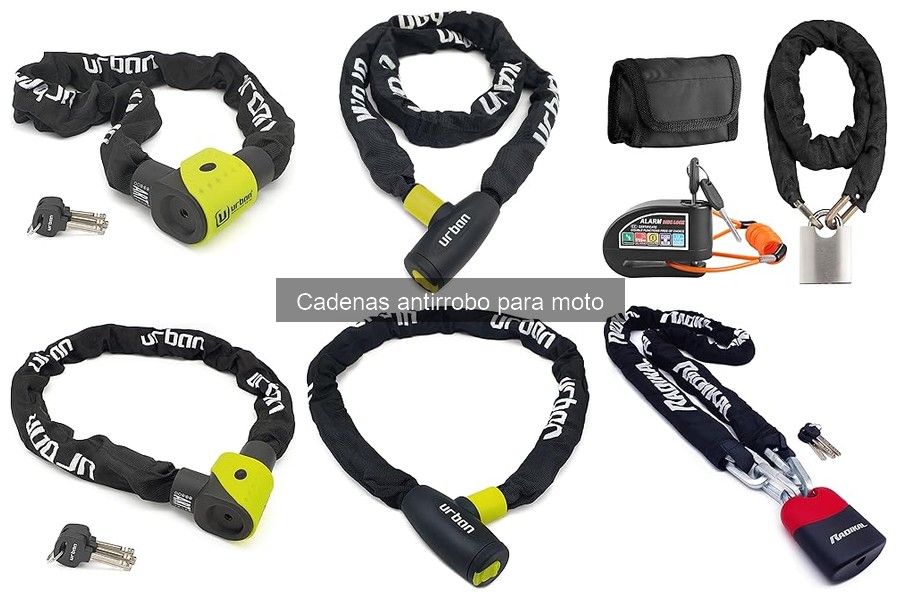Cómo mantener tu cadena antirrobo para moto en óptimas condiciones