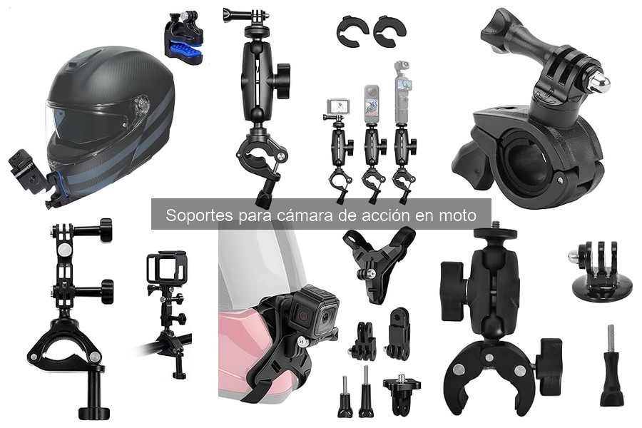 Cómo mantener tu soporte para cámara de acción en moto