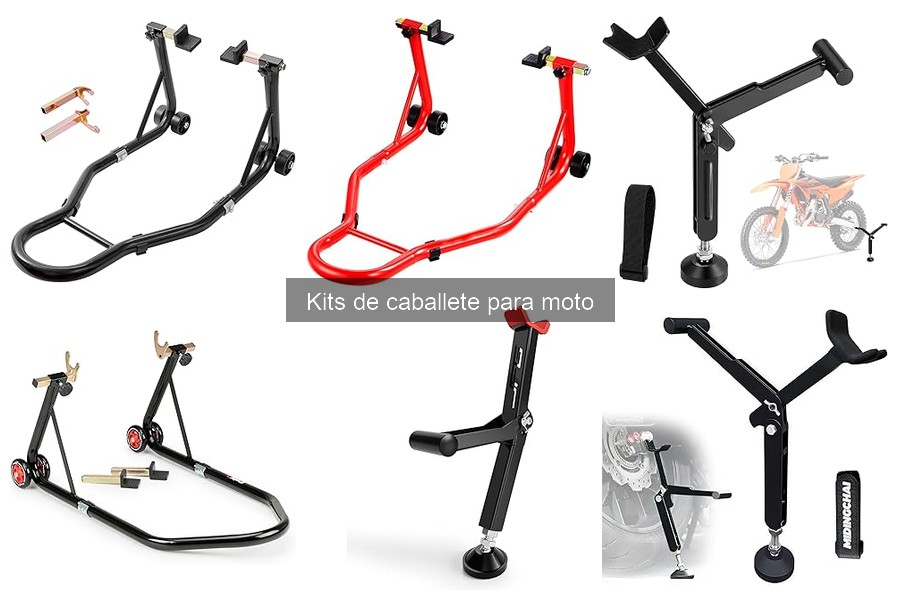 Cómo mantener un kit de caballete para moto en excelente estado