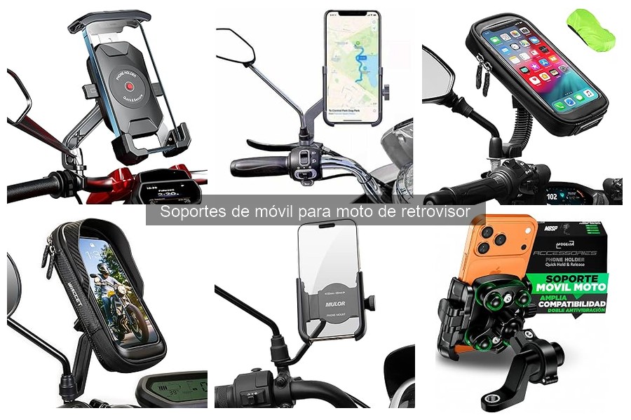 Cómo Montar un Soporte de Móvil para Moto de Retrovisor