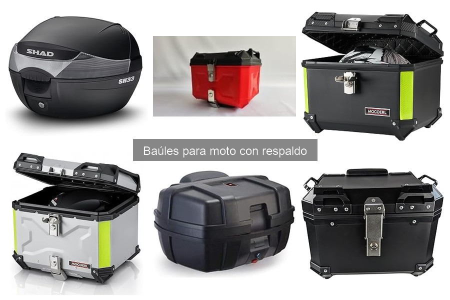 Cómo Personalizar un Baúl para Moto con Respaldo
