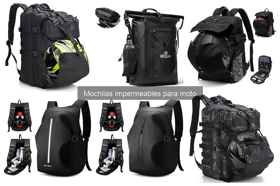 Cómo usar correctamente una mochila impermeable para moto