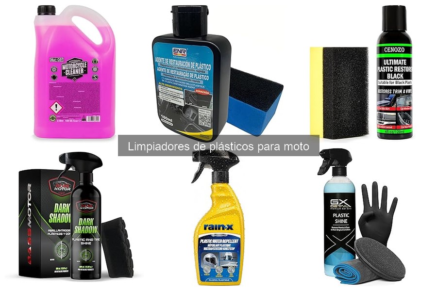 Cómo usar limpiadores de plásticos para moto correctamente