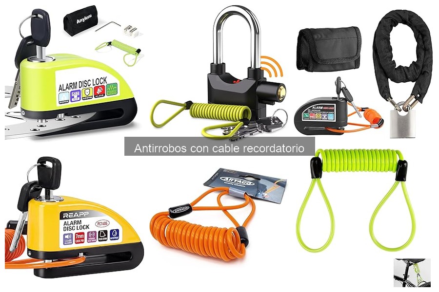 Cómo usar un antirrobo con cable recordatorio correctamente