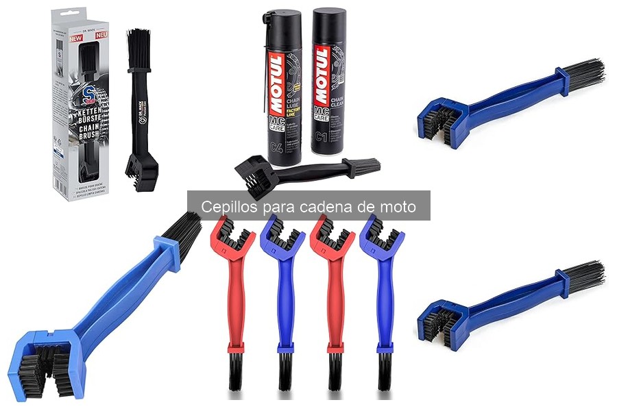 Cómo usar un cepillo para cadena de moto de forma efectiva
