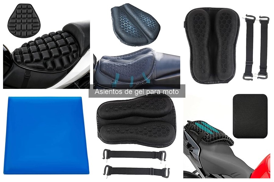 Comparativa: Asientos de gel vs. Asientos tradicionales de moto