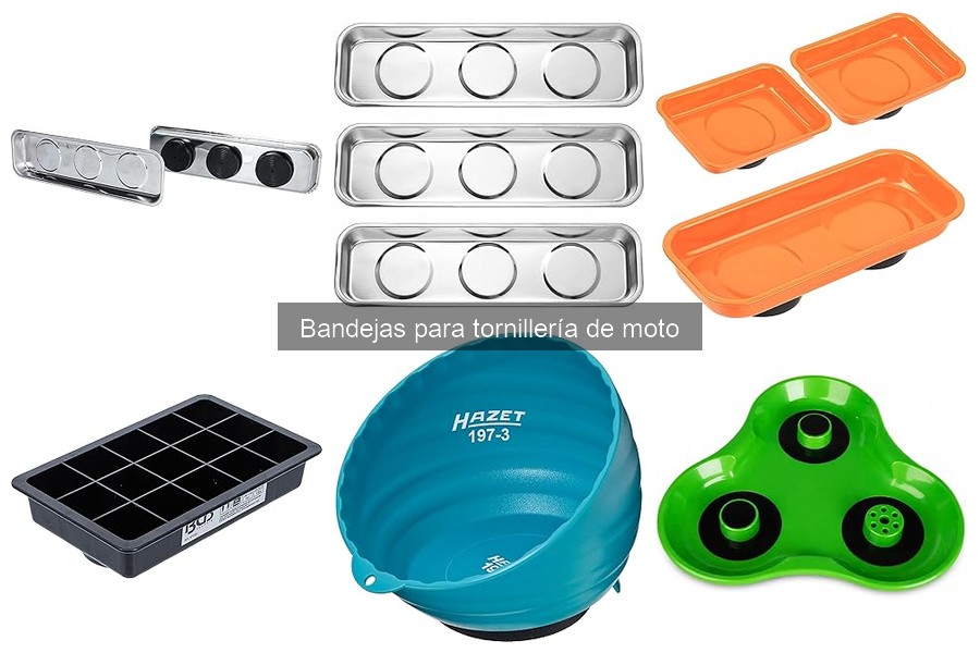 Comparativa: Bandejas de tornillería de metal y plástico