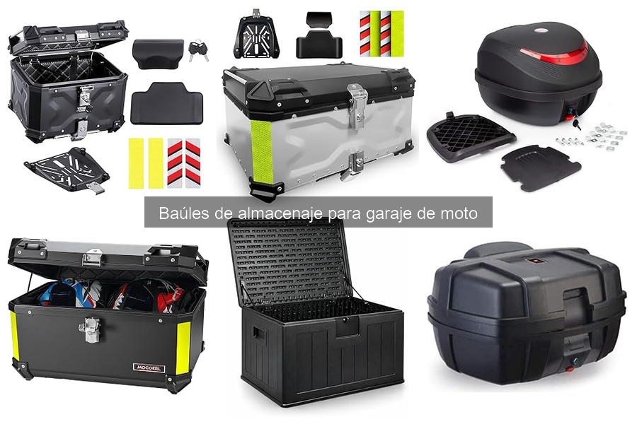 Comparativa Baúles de Metal vs Plástico para Motocicletas
